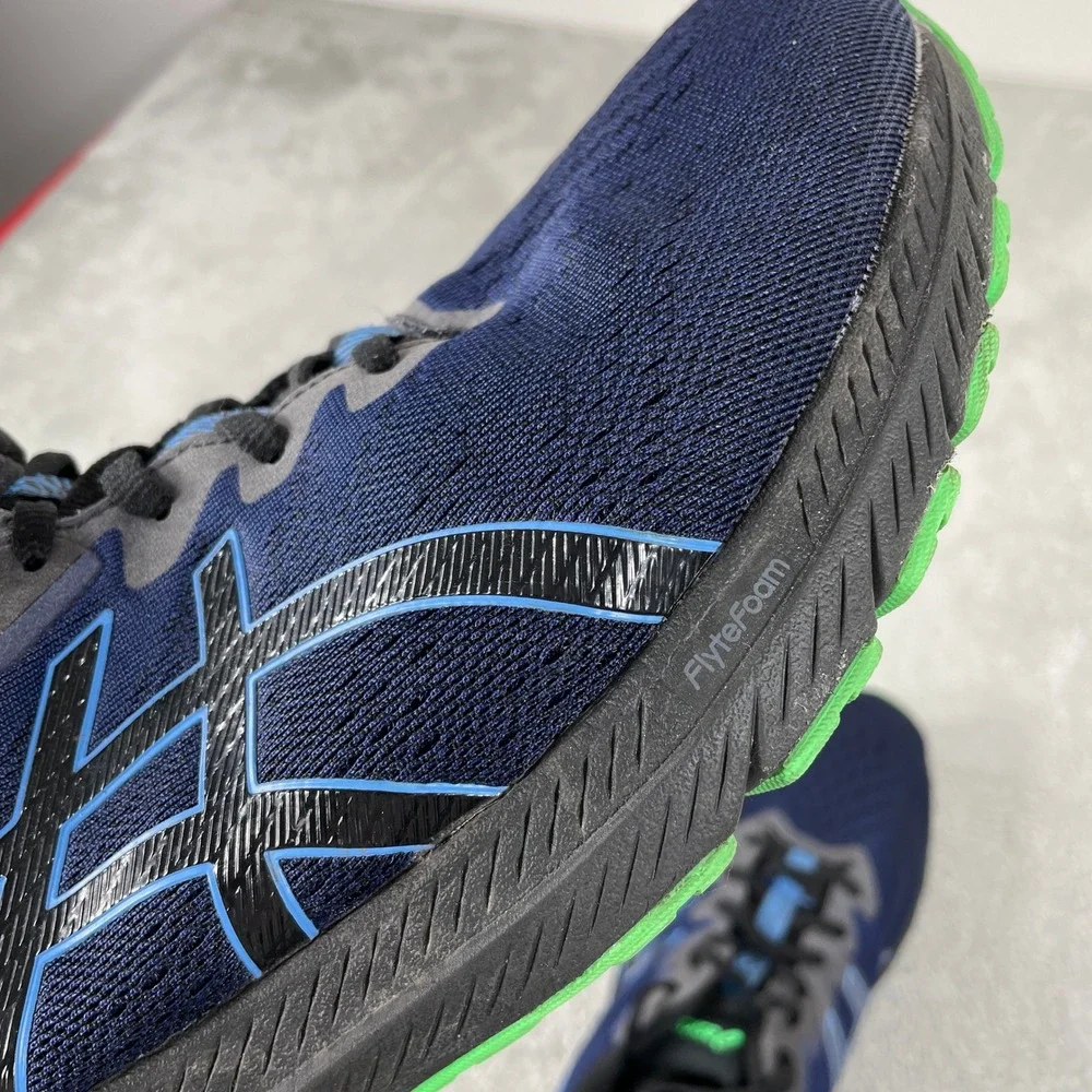 Asics GT1000 Running Shoes Mens 13 Extra Wide Blue Gore-Tex Waterproof FlyteFoam